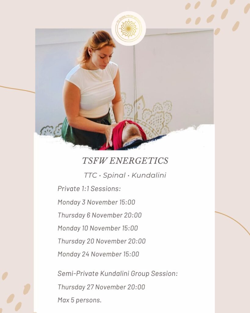 Tessey - Facilitator - Energetic Coach - TTC - Spinal - Kundalini - Rotterdam