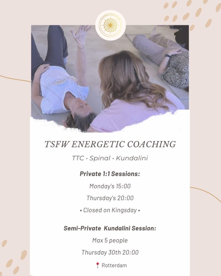 Tessey - Facilitator - Energetic Coach - TTC - Spinal - Kundalini - Rotterdam