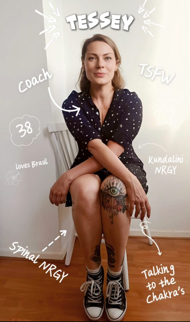 Tessey - Spinal NRGY -Kundalini - Talking to the Chakra's - Coach - Rotterdam